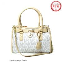 michael kors hamilton logo geperforeerd klein wit bakken Handtas Bestellen j1azl158